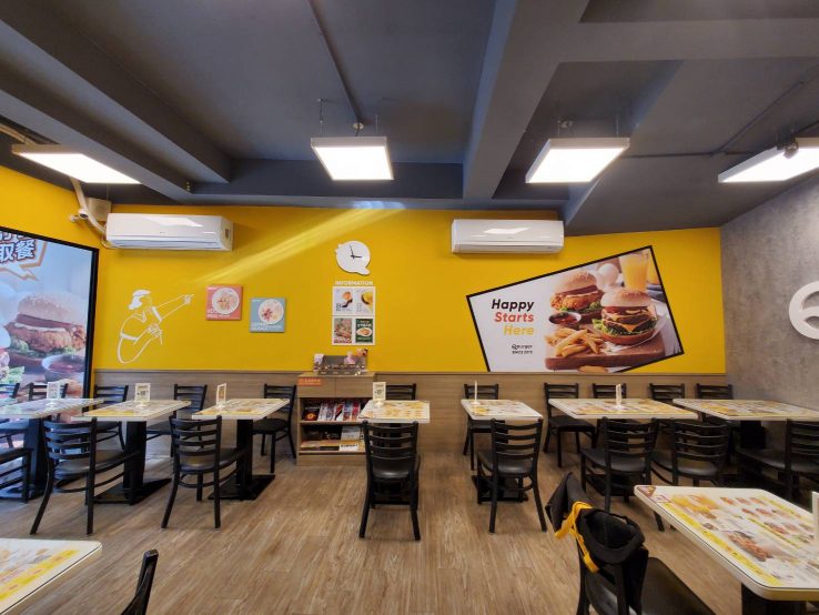 QBurger早餐店計時工讀*雙周發薪*
