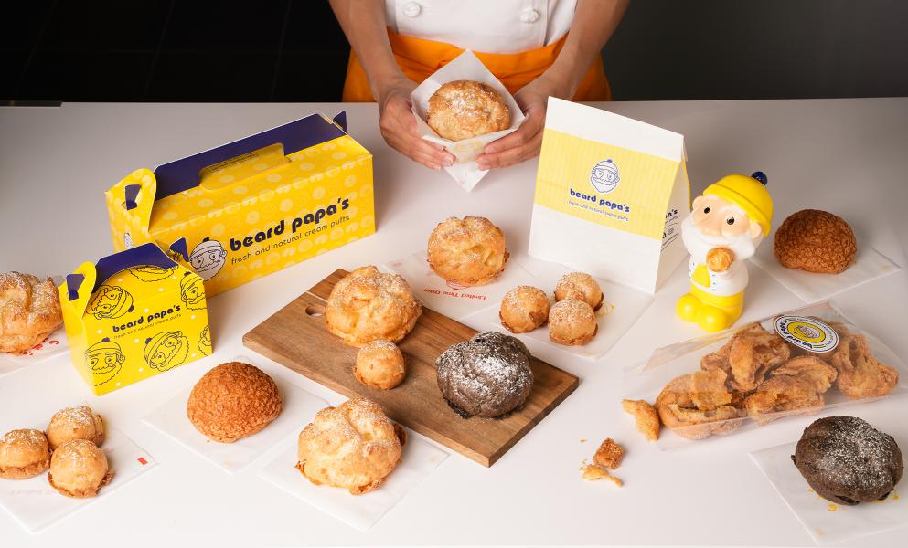 鬍子爺爺泡芙《時薪200元起》環球中和店 早班 中班工讀生 beard papa's