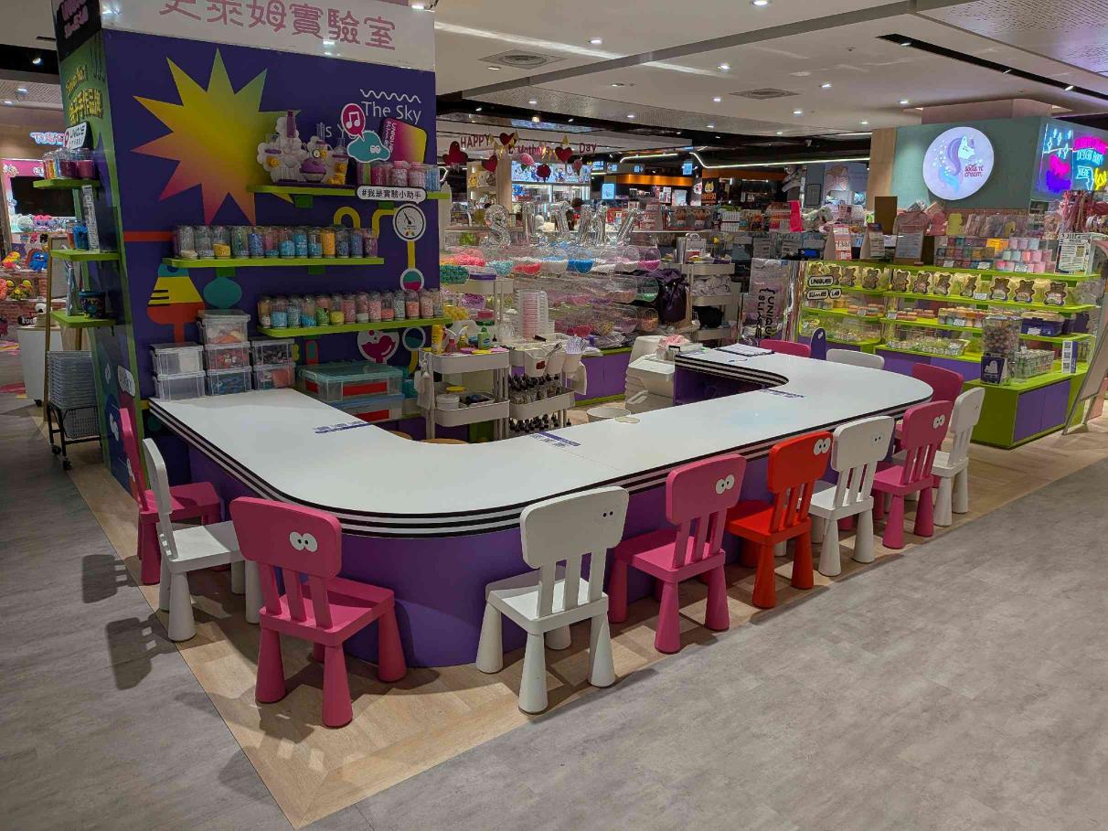 忠孝sogo-史萊姆實驗室兒童手作老師