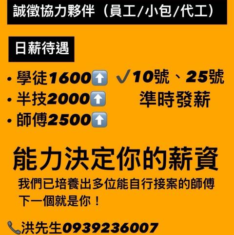 @水電班長/能掌控現場狀況安排一切事務