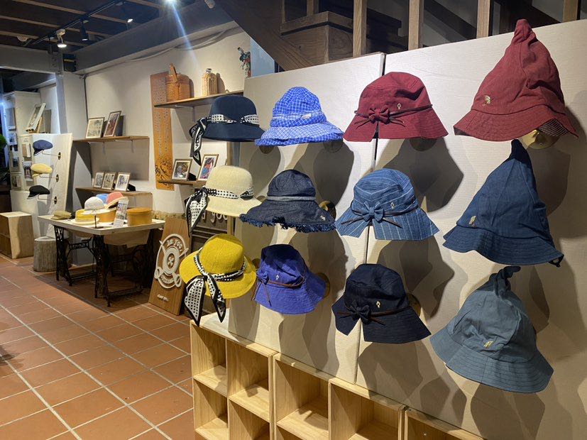 台灣製造帽子專賣店穿搭銷售