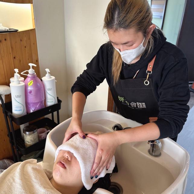 新竹竹北｜洗髮頭療｜每週一三五