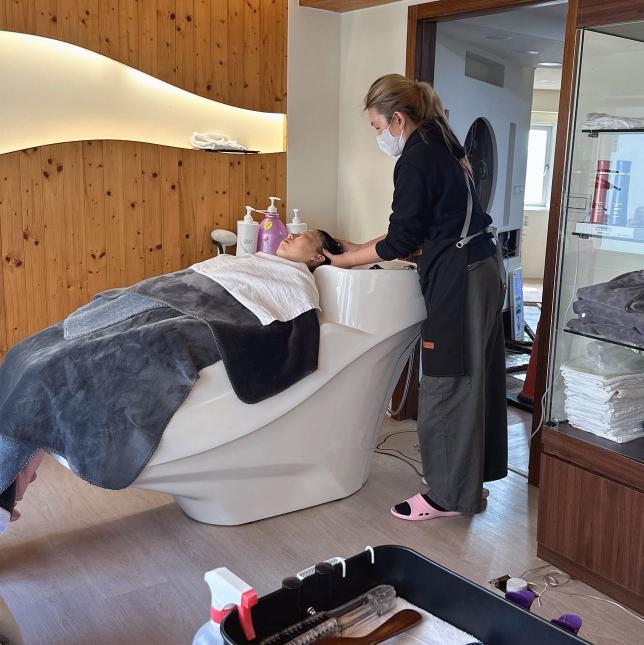 新竹竹北｜洗髮頭療｜每週一三五