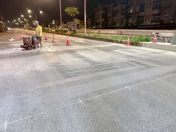 徵道路標線工程人員