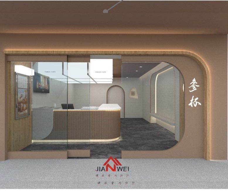 《参杯》烏龍茶專賣店門市人員