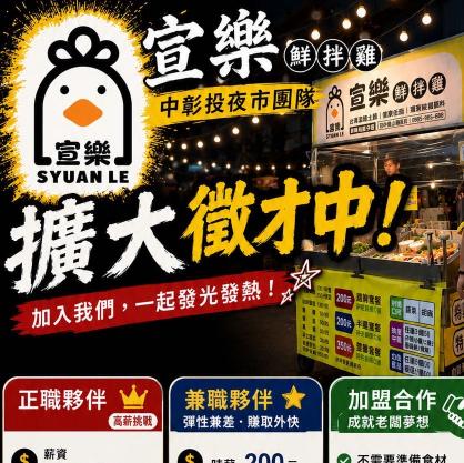 溪湖各大夜市兼職人員